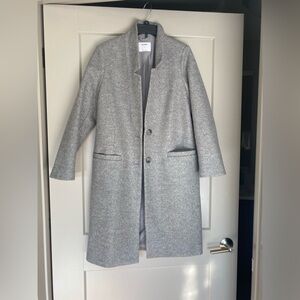 Old Navy Women's Gray Trench Coat